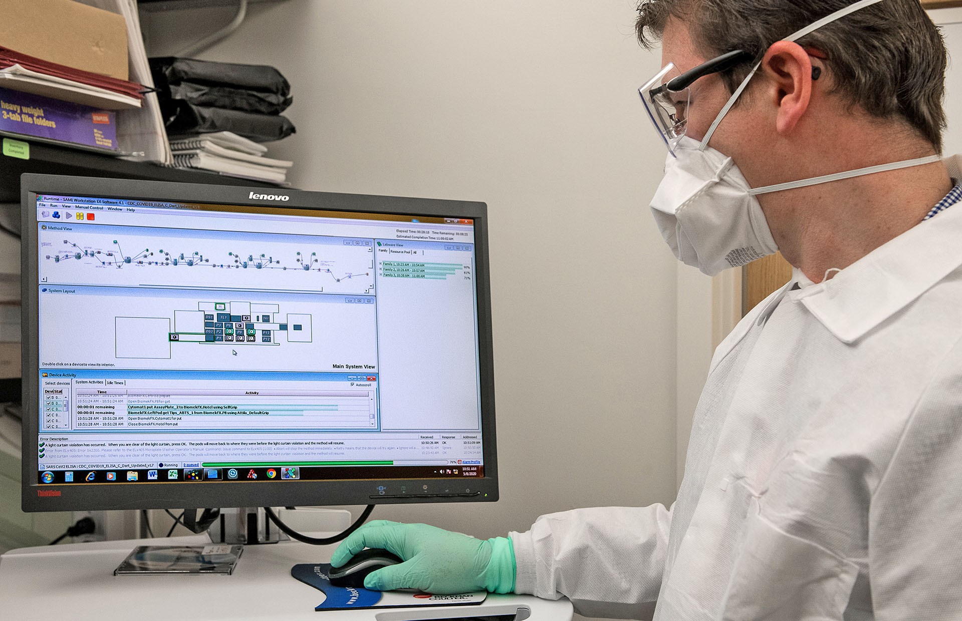 Auburn Klein Consulting, Contact Us - Doctor working at his desk